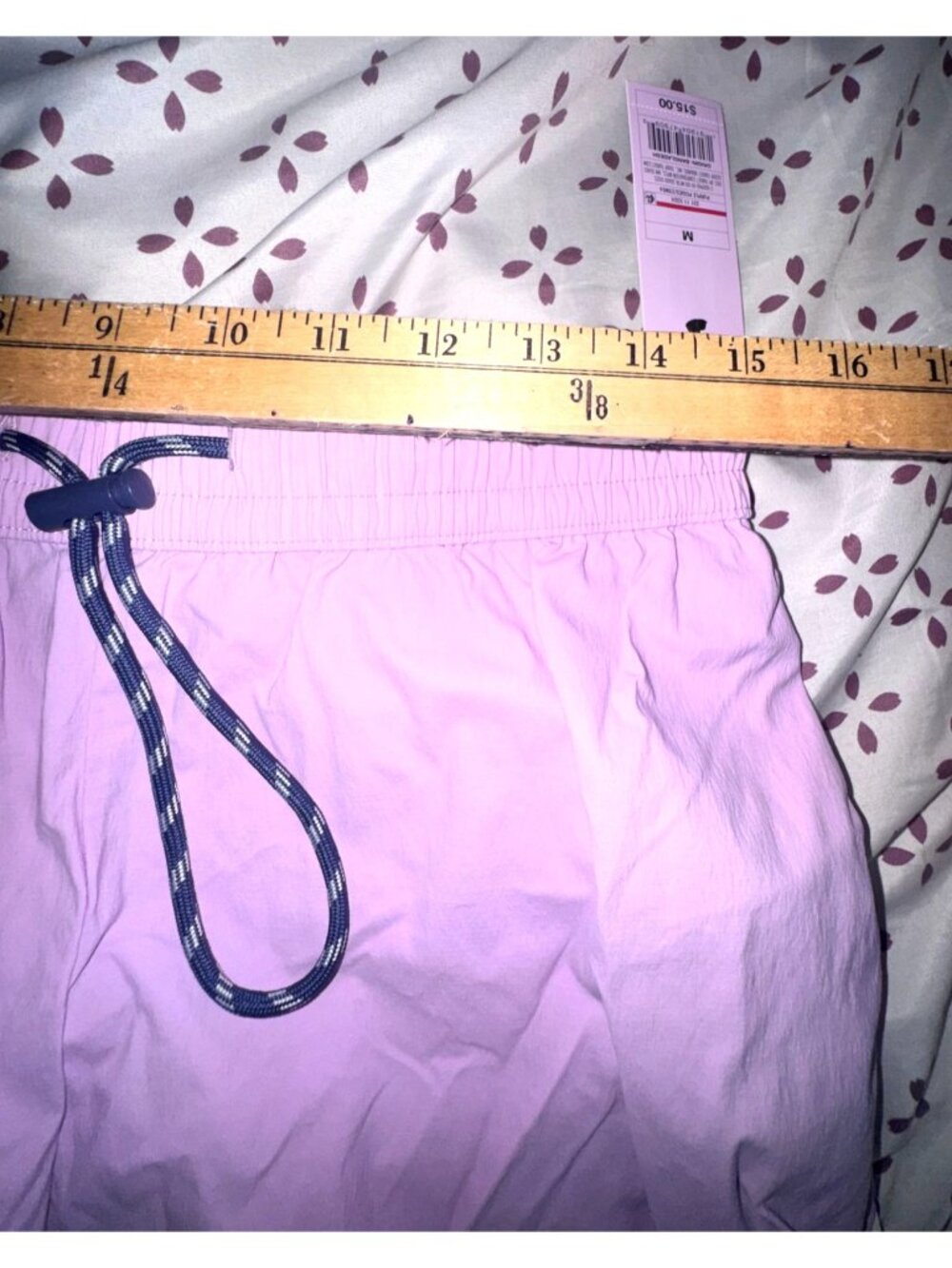 Wild Fable Womens Set Of 2 Lavender Drawstring Shorts Size M Nylon Blend - Picture 5 of 7